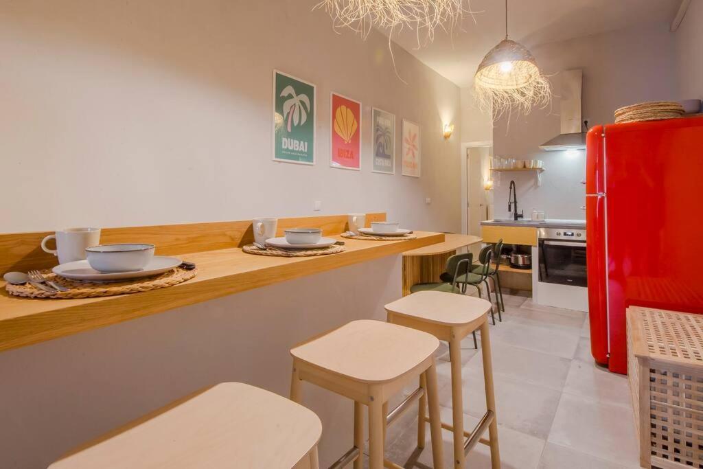 Appartamento Cool Deluxe Interior Design A 2 Min De Gran Via Madrid Esterno foto